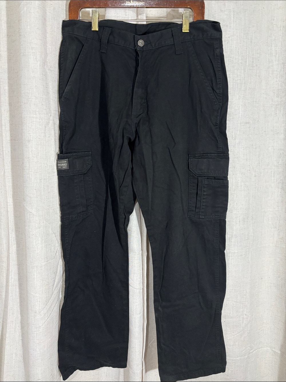 Wrangler Originals Men's Black Cargo Pants